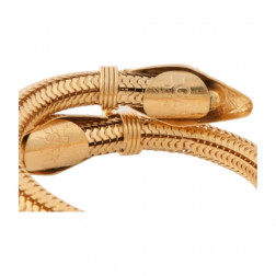 Bracelet Cobra Email Ivoire - Maison Gas Bijoux